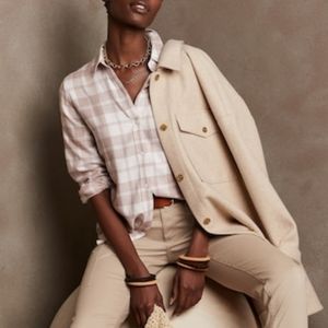 Banana Republic Boyfriend Fit Button-down